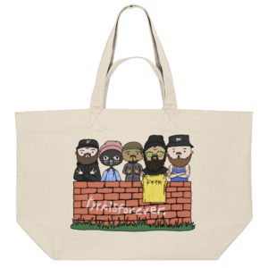 WALL OFF FAME shopping bag